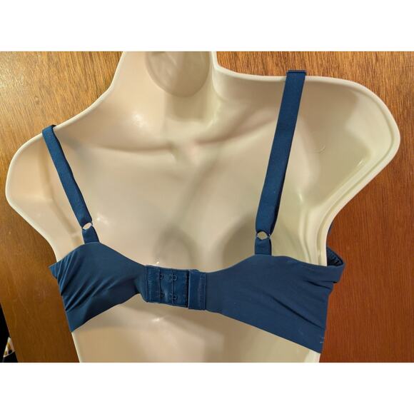 NEW Wacoal Ultimate comfort underwire t-shirt bra Navy blue 34DDD #853339 NWT - Picture 4 of 6